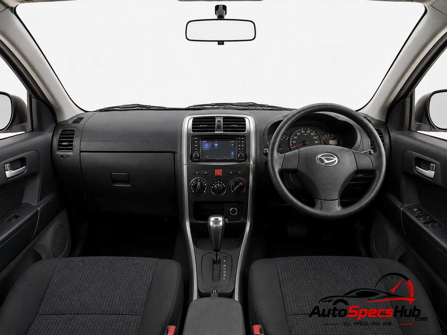 2009 Daihatsu Terios 1.5 4WD interior dashboard and front cabin