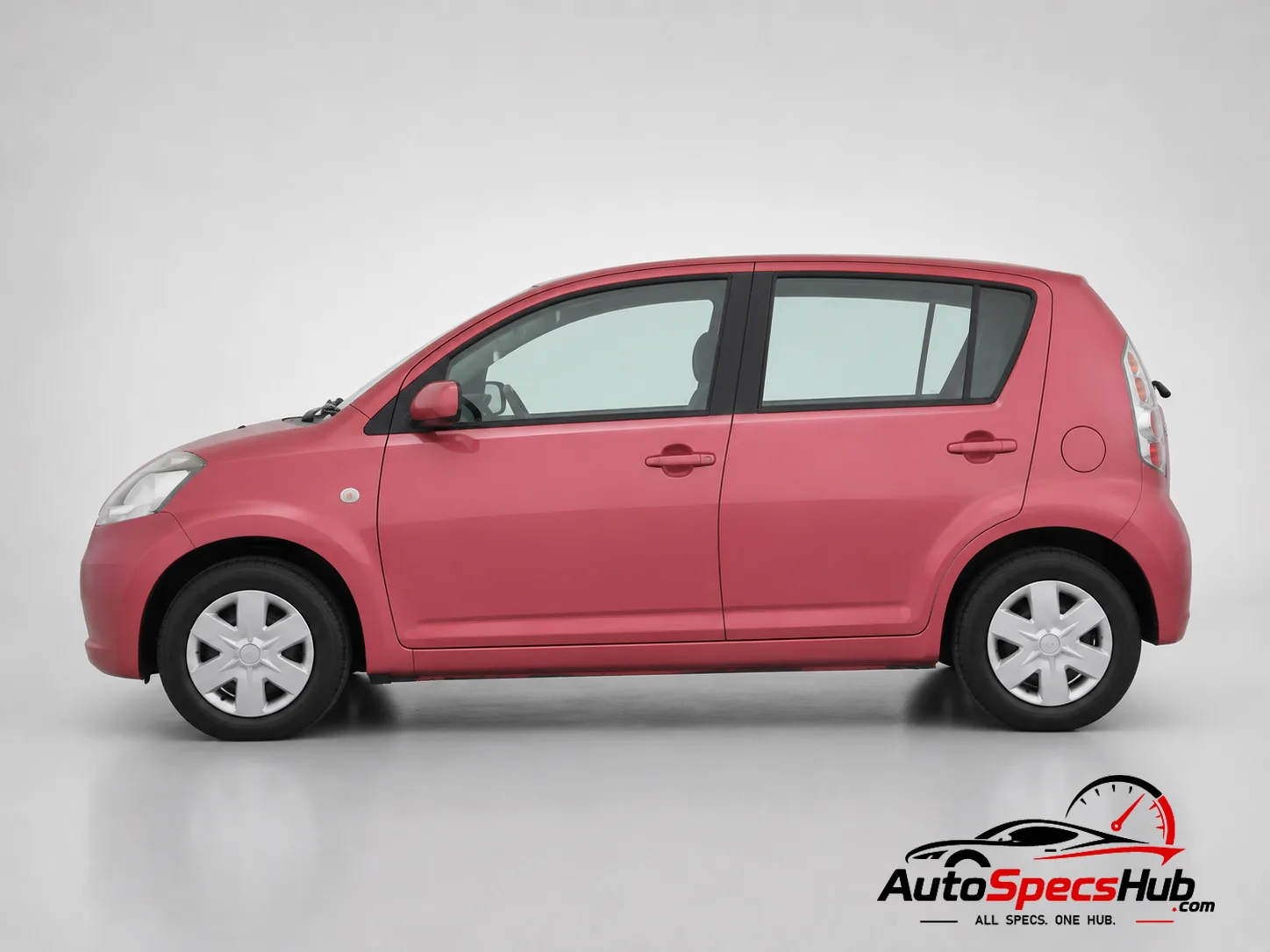 2005 Daihatsu Sirion 1.3 side profile