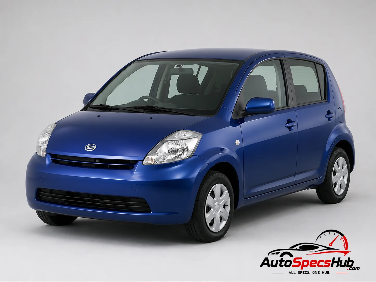 2006 Daihatsu Sirion 1.3 Eco 4WD front three-quarter view