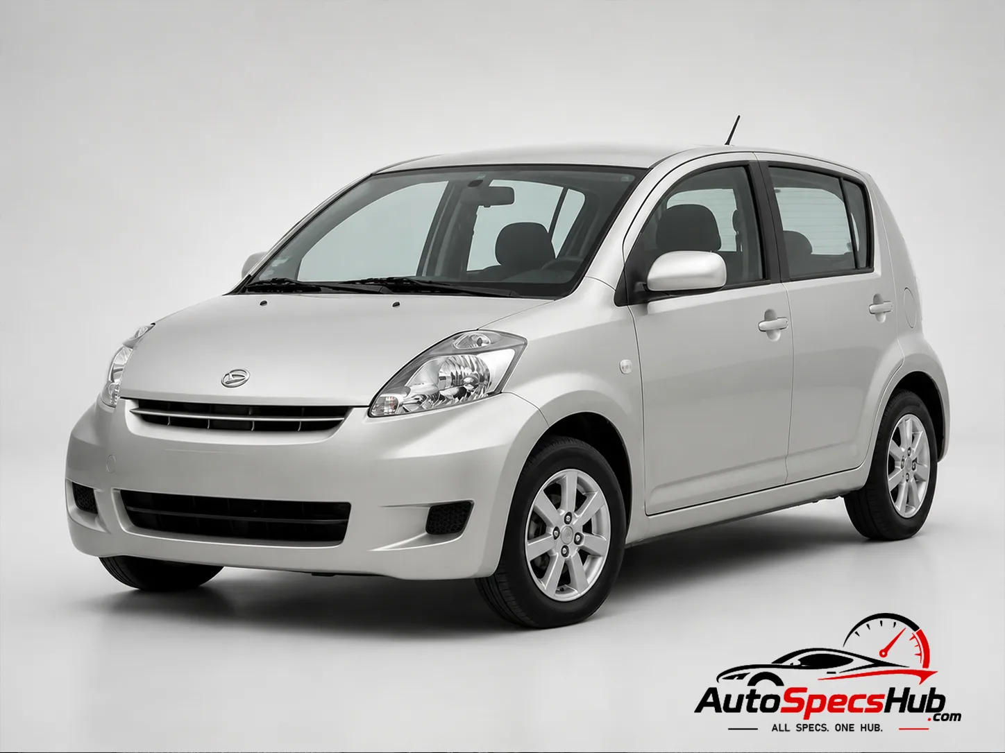 2008 Daihatsu Sirion 1.3 front three-quarter view
