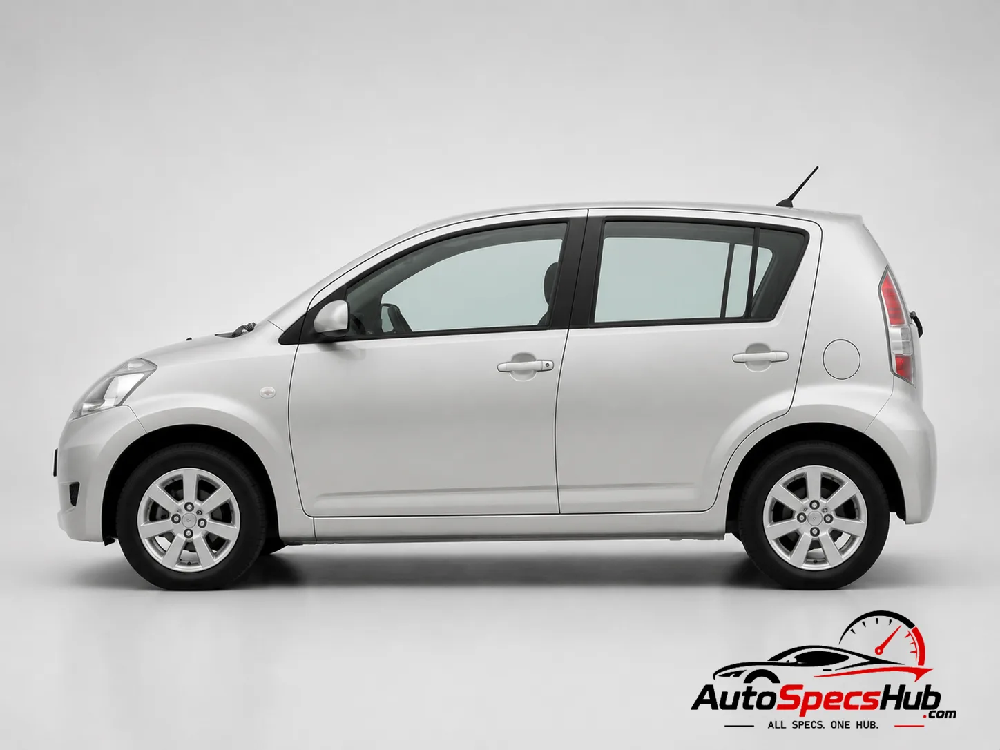 2008 Daihatsu Sirion 1.3 Eco 4WD side profile