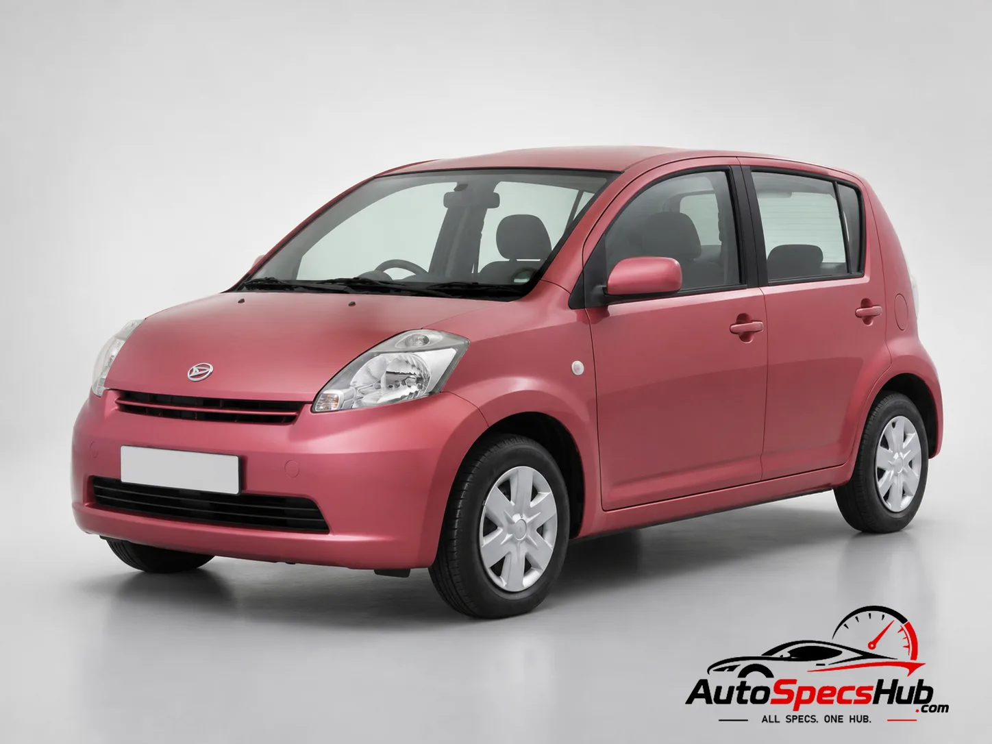2005 Daihatsu Sirion 1.0 front three-quarter view