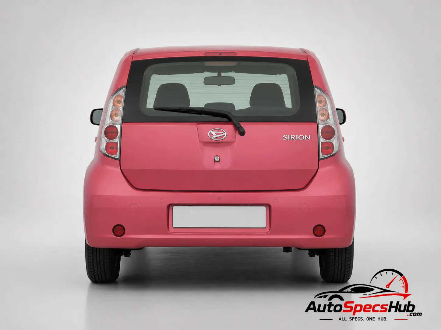 2005 Daihatsu Sirion 1.0 rear view