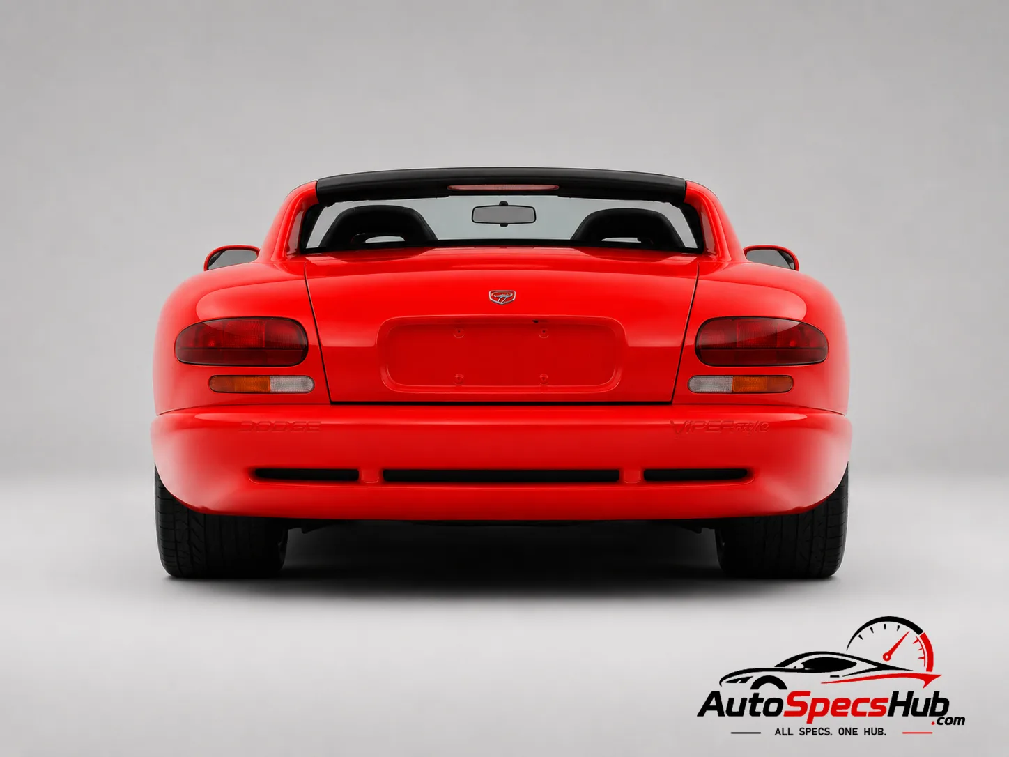 1992 (SR I) Dodge Viper RT/10 rear view