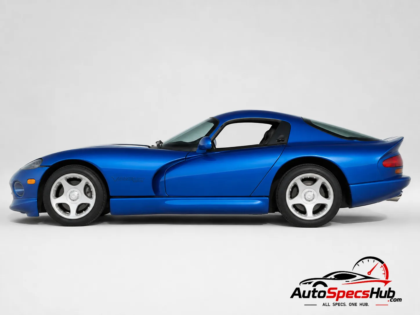 1996 (SR II) Dodge Viper GTS side profile