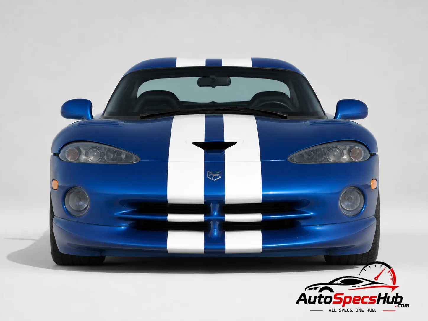 1996 (SR II) Dodge Viper GTS front view