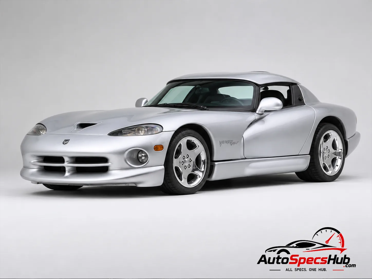 1998 (SR II) Dodge Viper RT/10 front three-quarter view