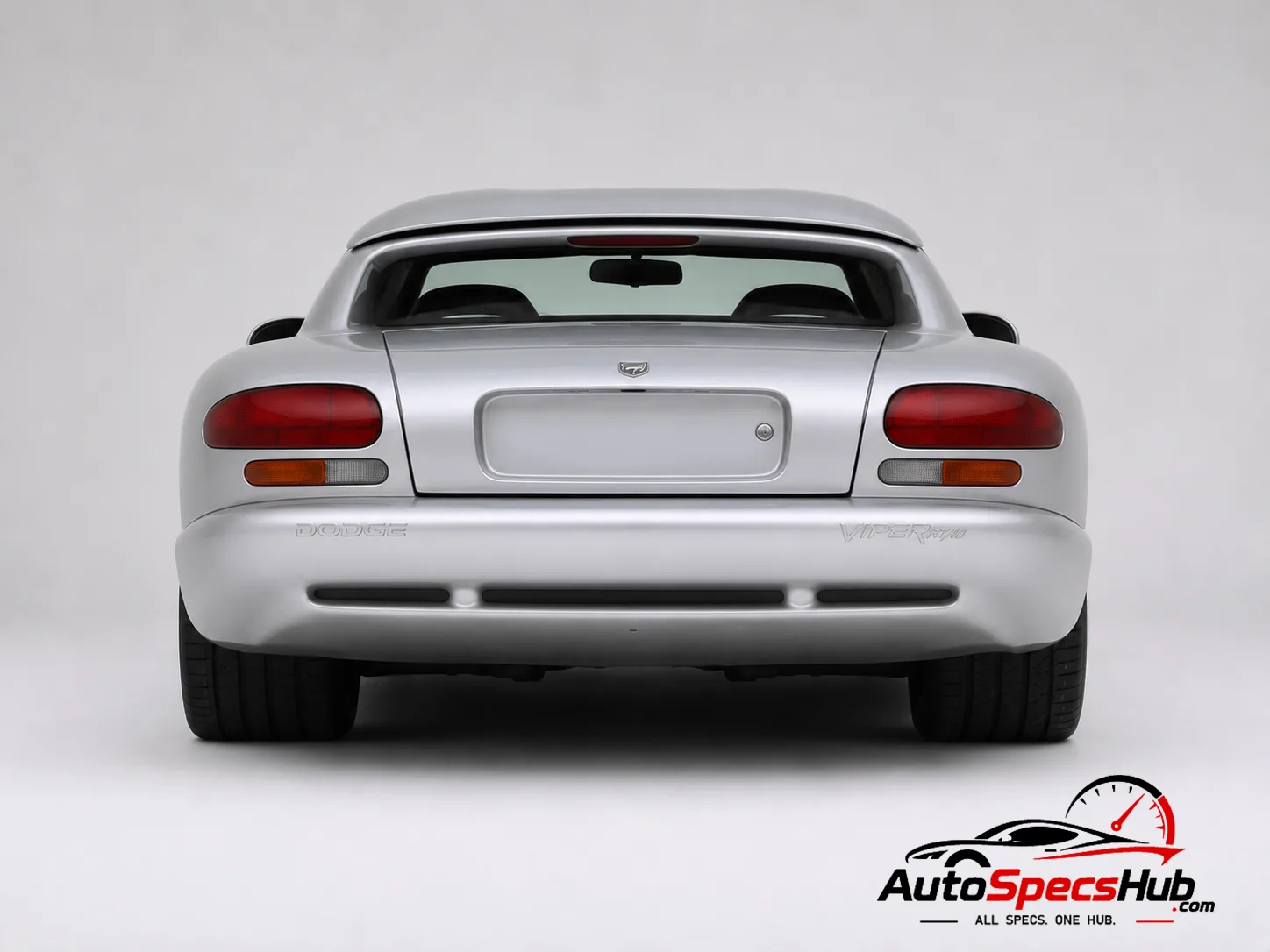 1998 (SR II) Dodge Viper RT/10 rear view