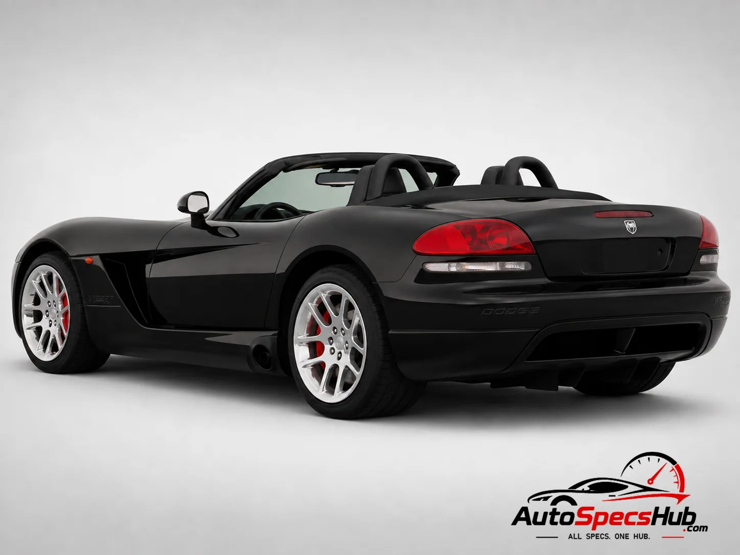 2002 (ZB I) Dodge Viper SRT-10 rear three-quarter view