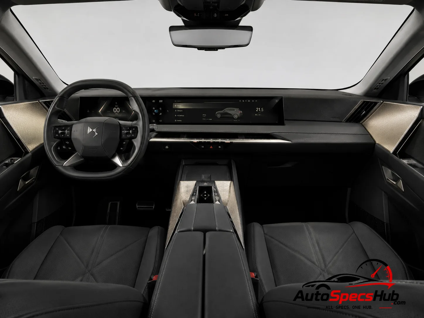 2025 DS N°8 FWD Long Range interior dashboard view