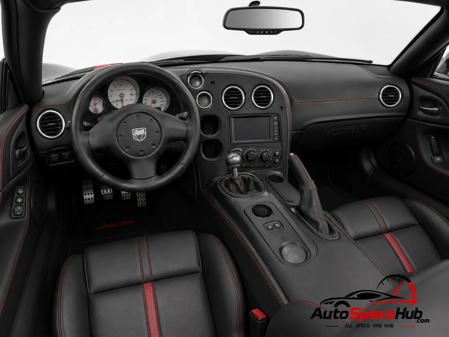 2008 (ZB II) Dodge Viper SRT-10 ACR interior cockpit and seats