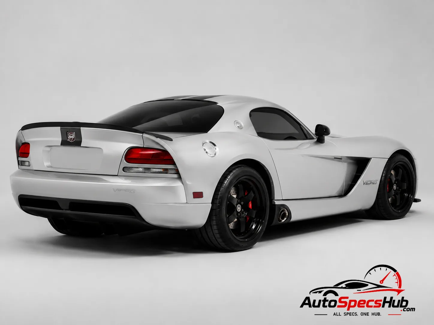 2007 (ZB II) Dodge Viper SRT-10 Coupé rear three-quarter view