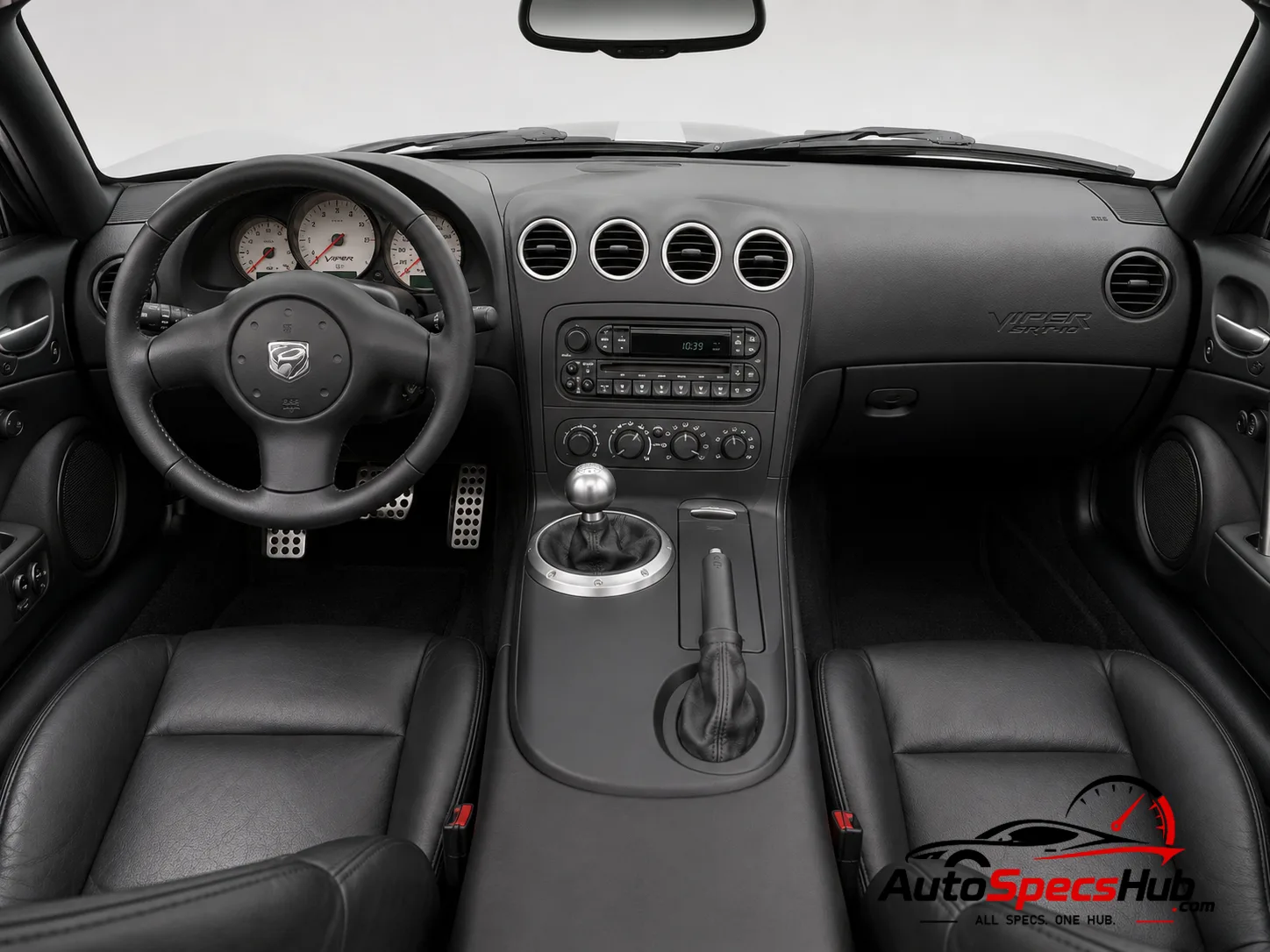 2007 (ZB II) Dodge Viper SRT-10 Coupé interior cockpit and seats