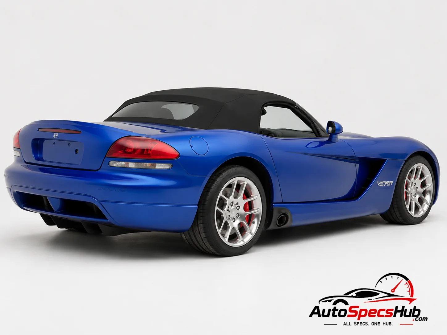 2007 (ZB II) Dodge Viper SRT-10 rear three-quarter view