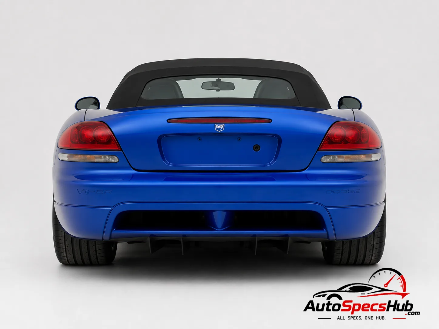 2007 (ZB II) Dodge Viper SRT-10 rear view