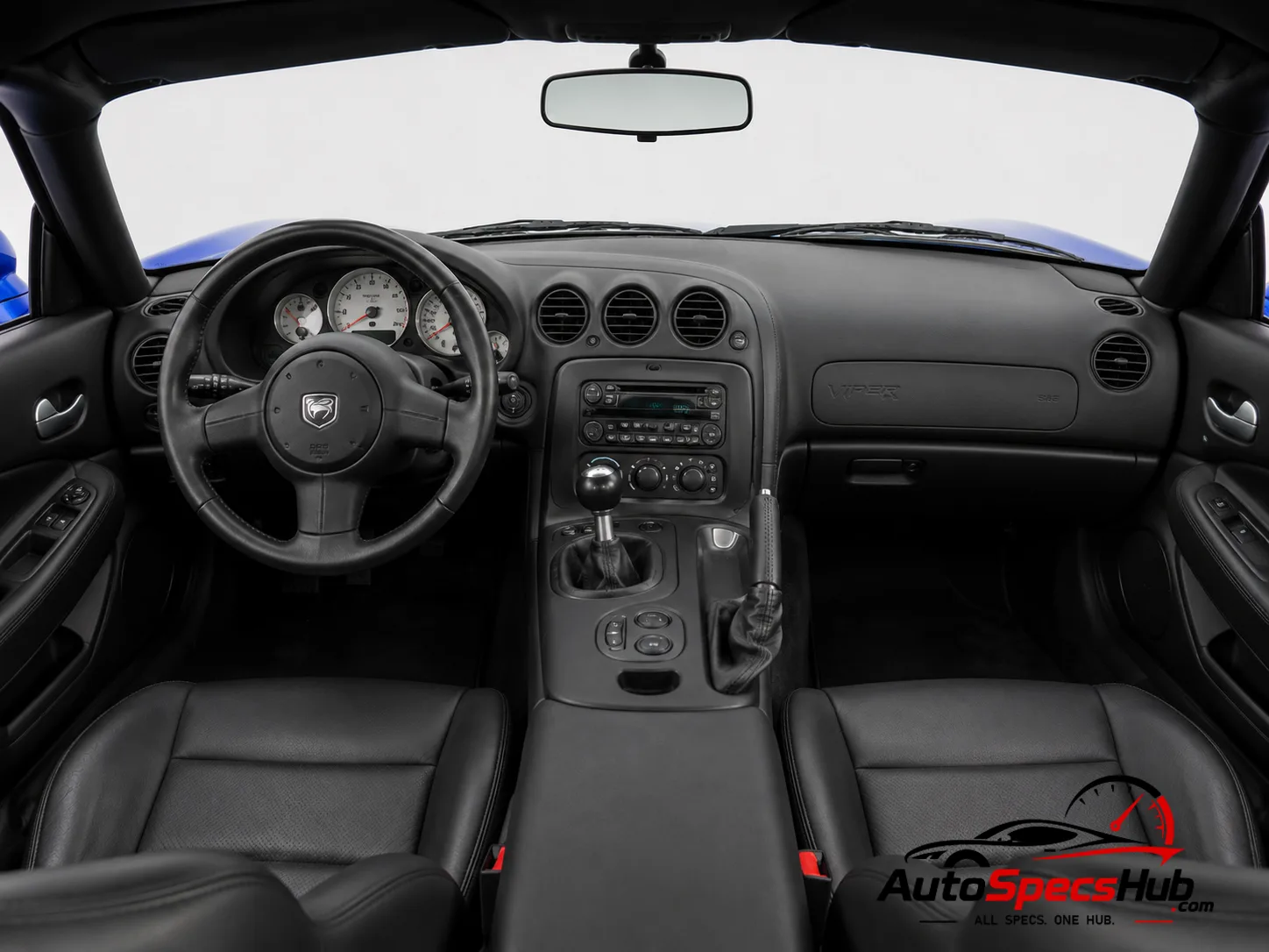 2007 (ZB II) Dodge Viper SRT-10 interior cockpit and seats