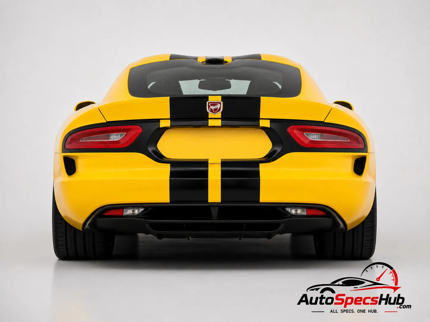 2012 (VX I) Dodge SRT Viper rear view