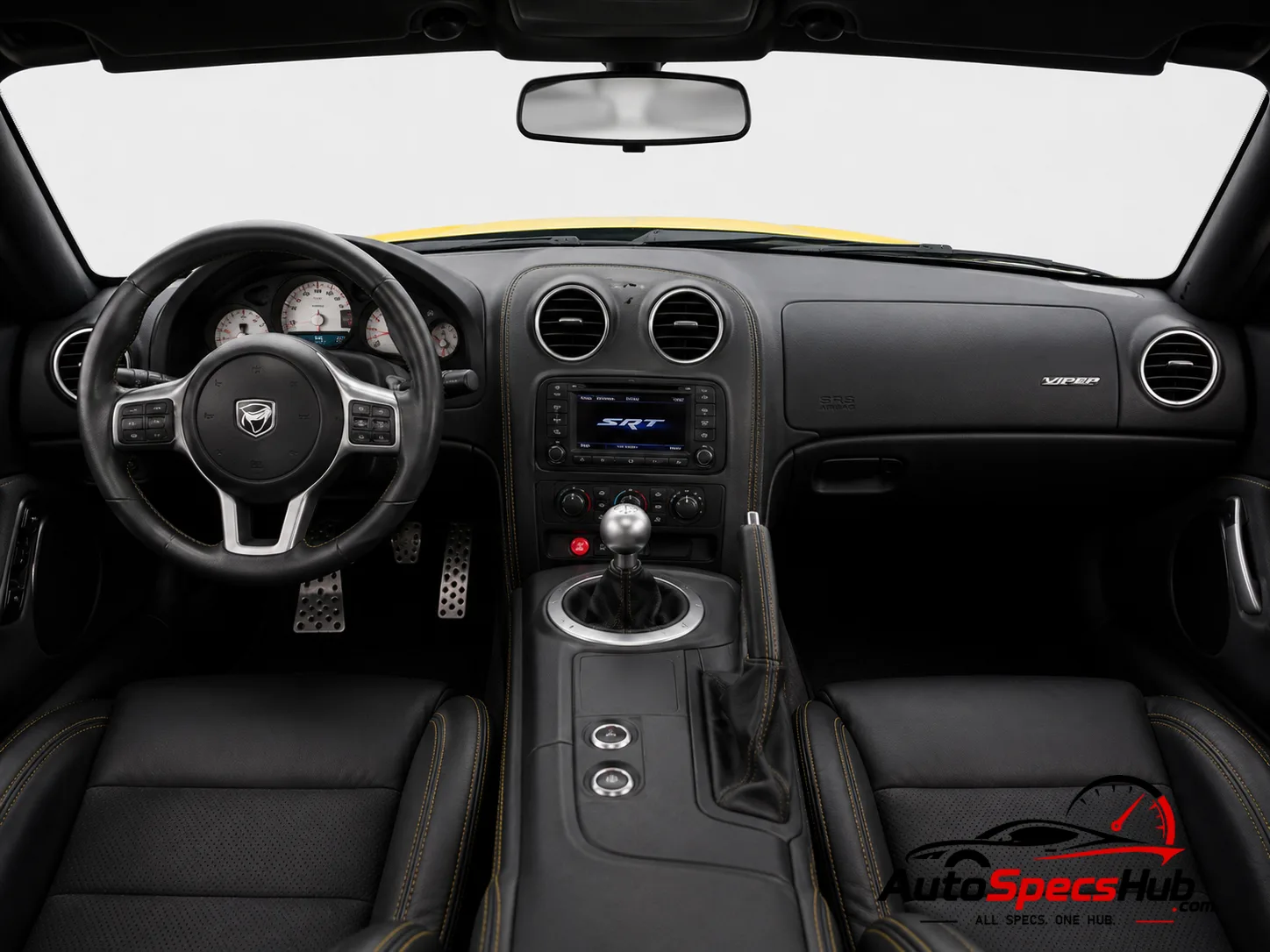 2012 (VX I) Dodge SRT Viper interior cockpit and seats