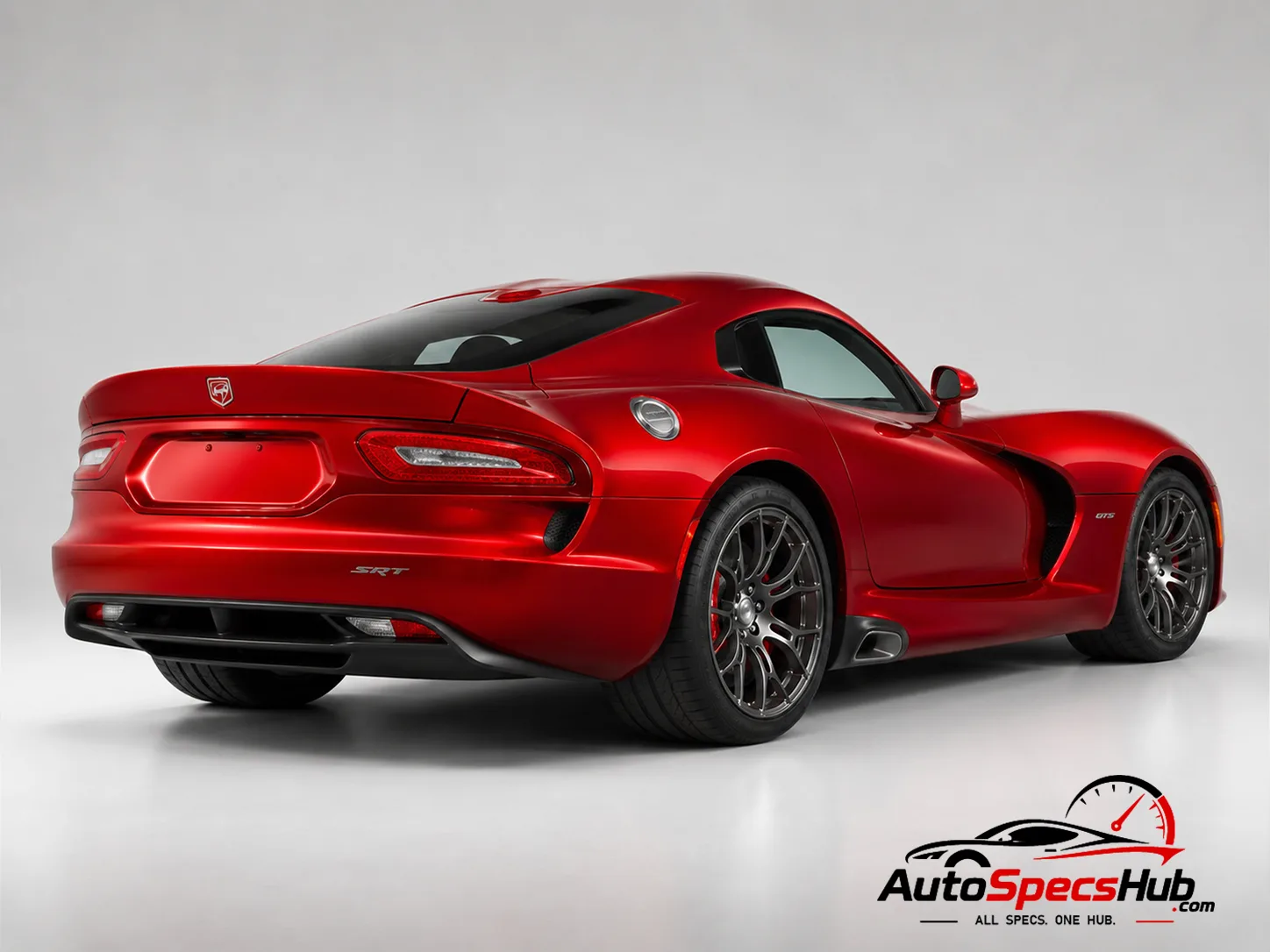 2013 (VX I) Dodge SRT Viper GTS rear three-quarter view