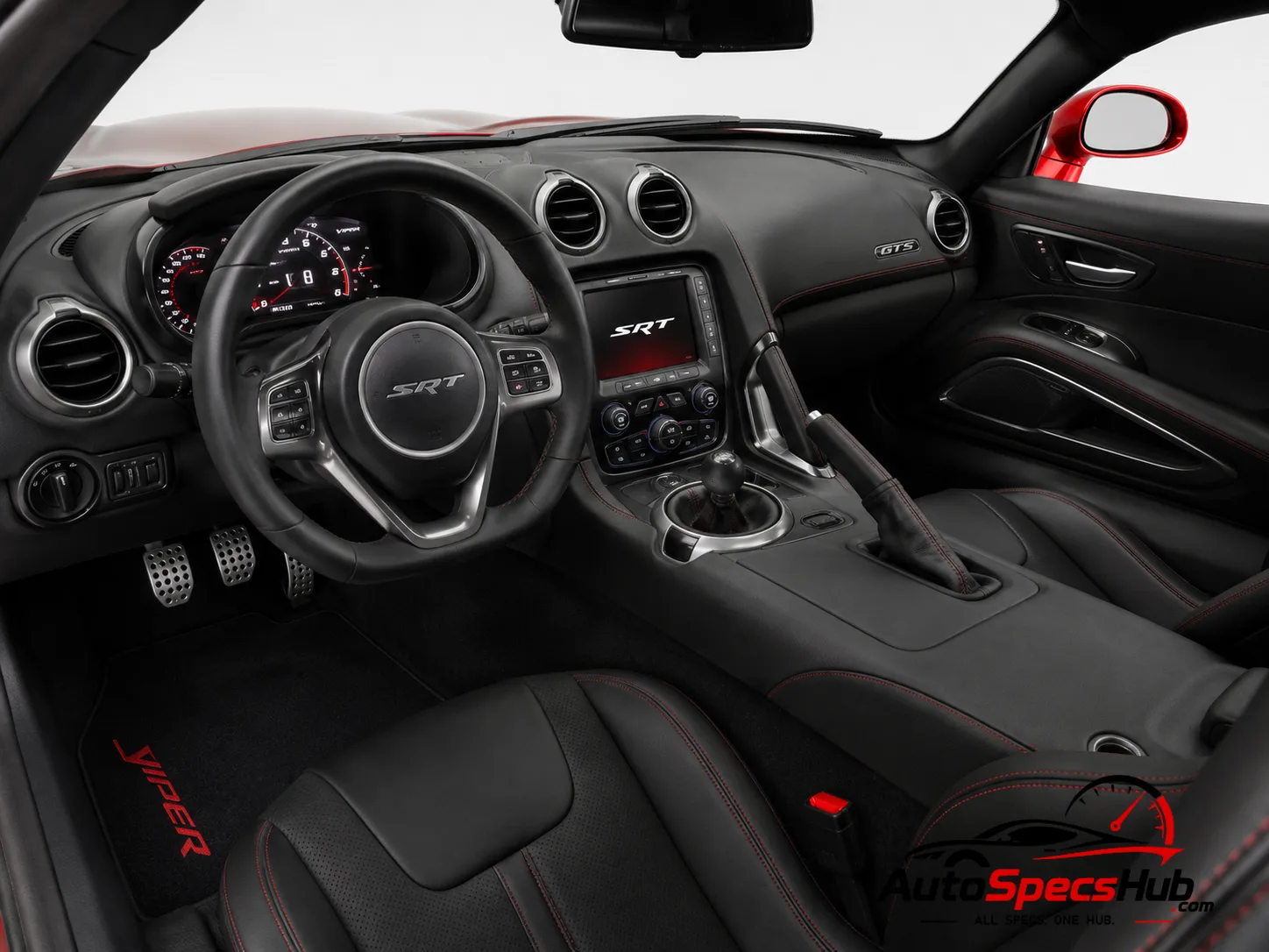 2013 (VX I) Dodge SRT Viper GTS interior cockpit and seats