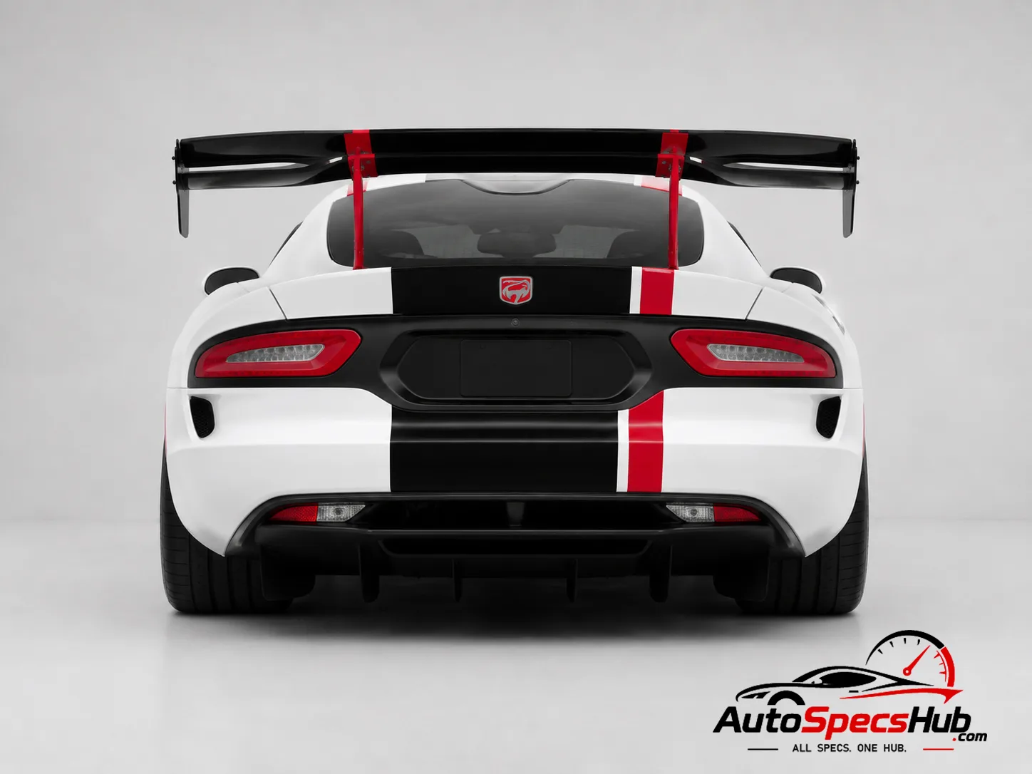 2015 (VX I) Dodge Viper ACR rear view