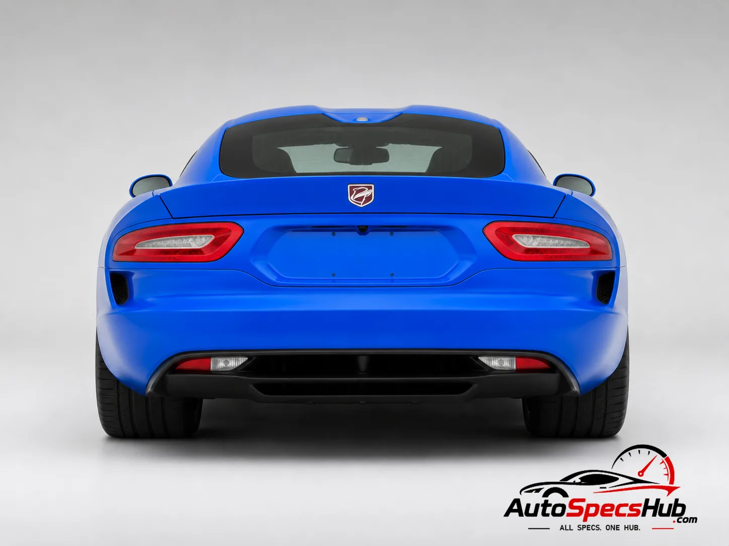 2015 (VX I) Dodge Viper GTS rear view