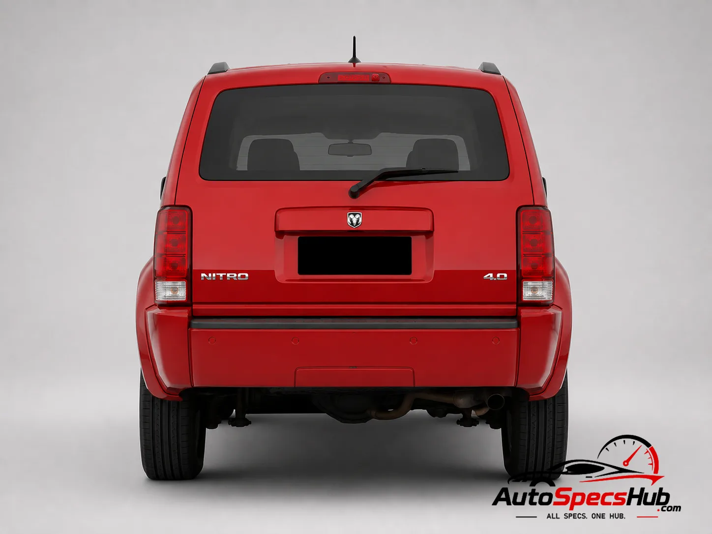 2007 Dodge Nitro 2.8 CRD rear view