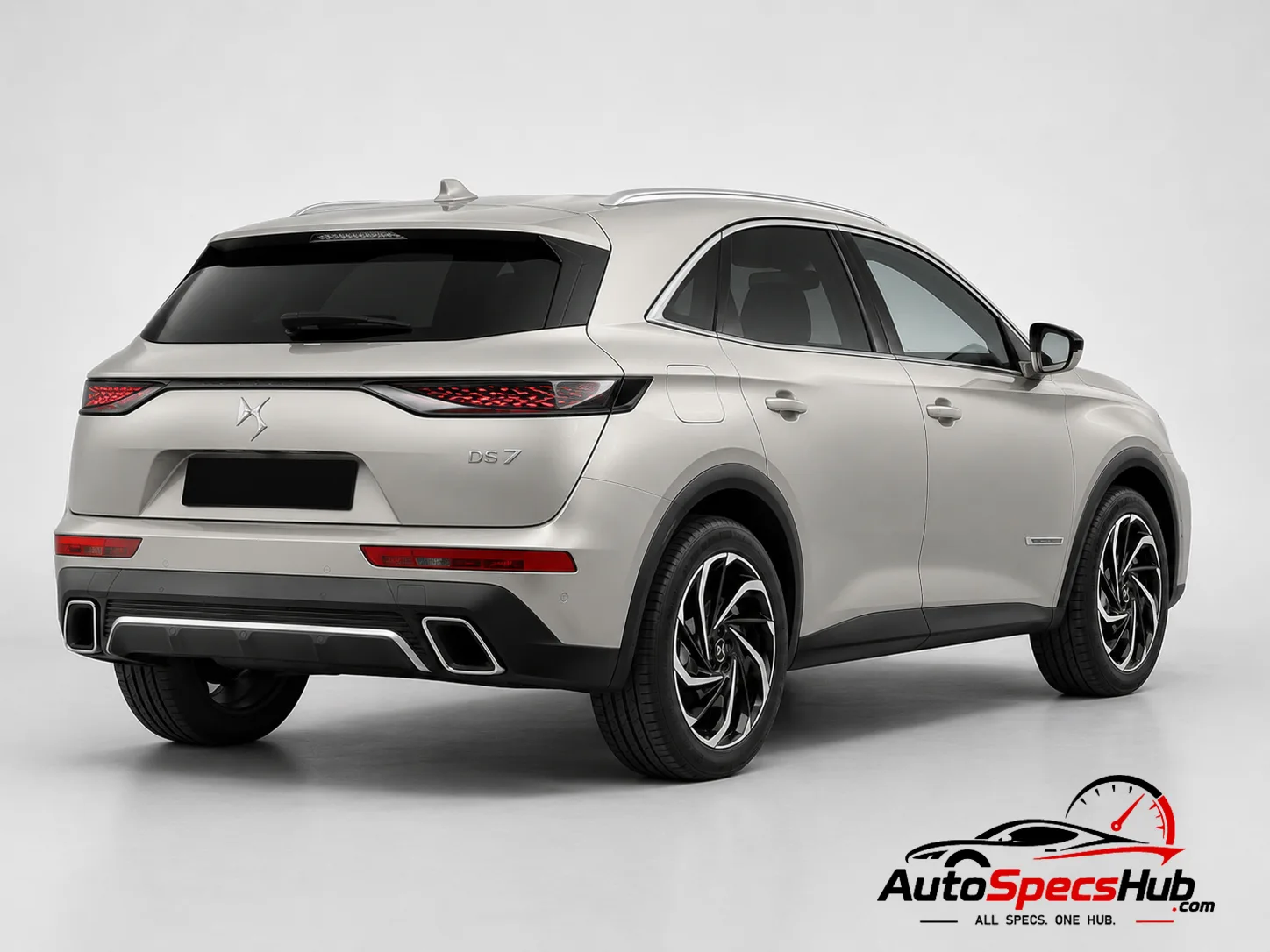 2020 DS 7 Crossback E-TENSE 4x4 rear three-quarter view
