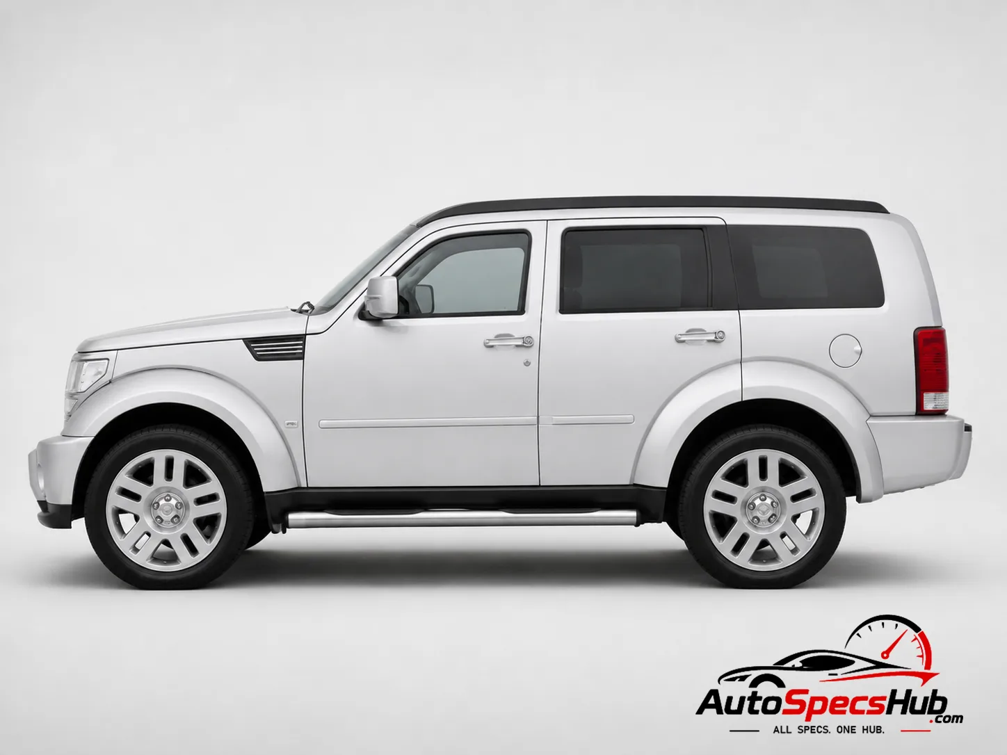 2008 Dodge Nitro 2.8 CRD side profile