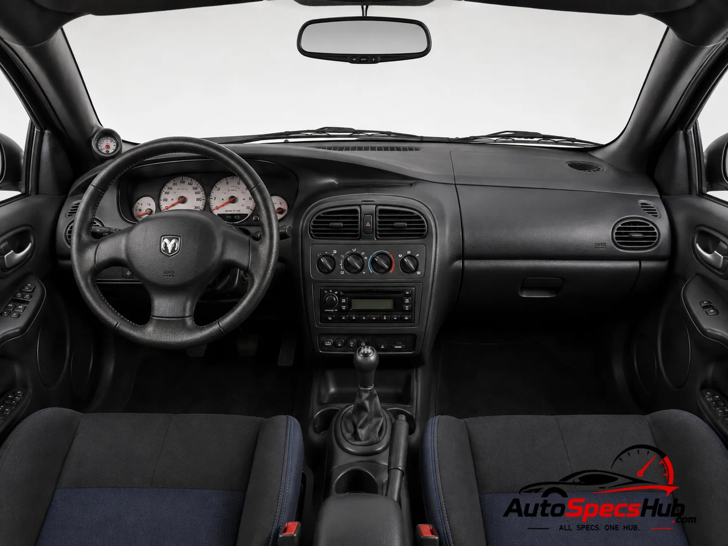 2003 Dodge Neon SRT-4 interior dashboard and front cabin