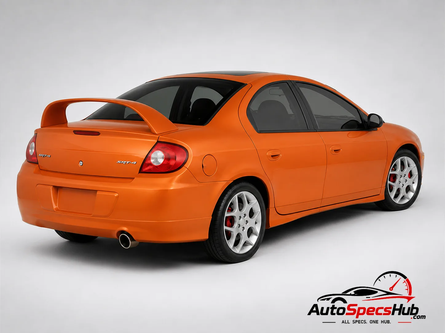 2004 Dodge SRT-4 rear three-quarter view