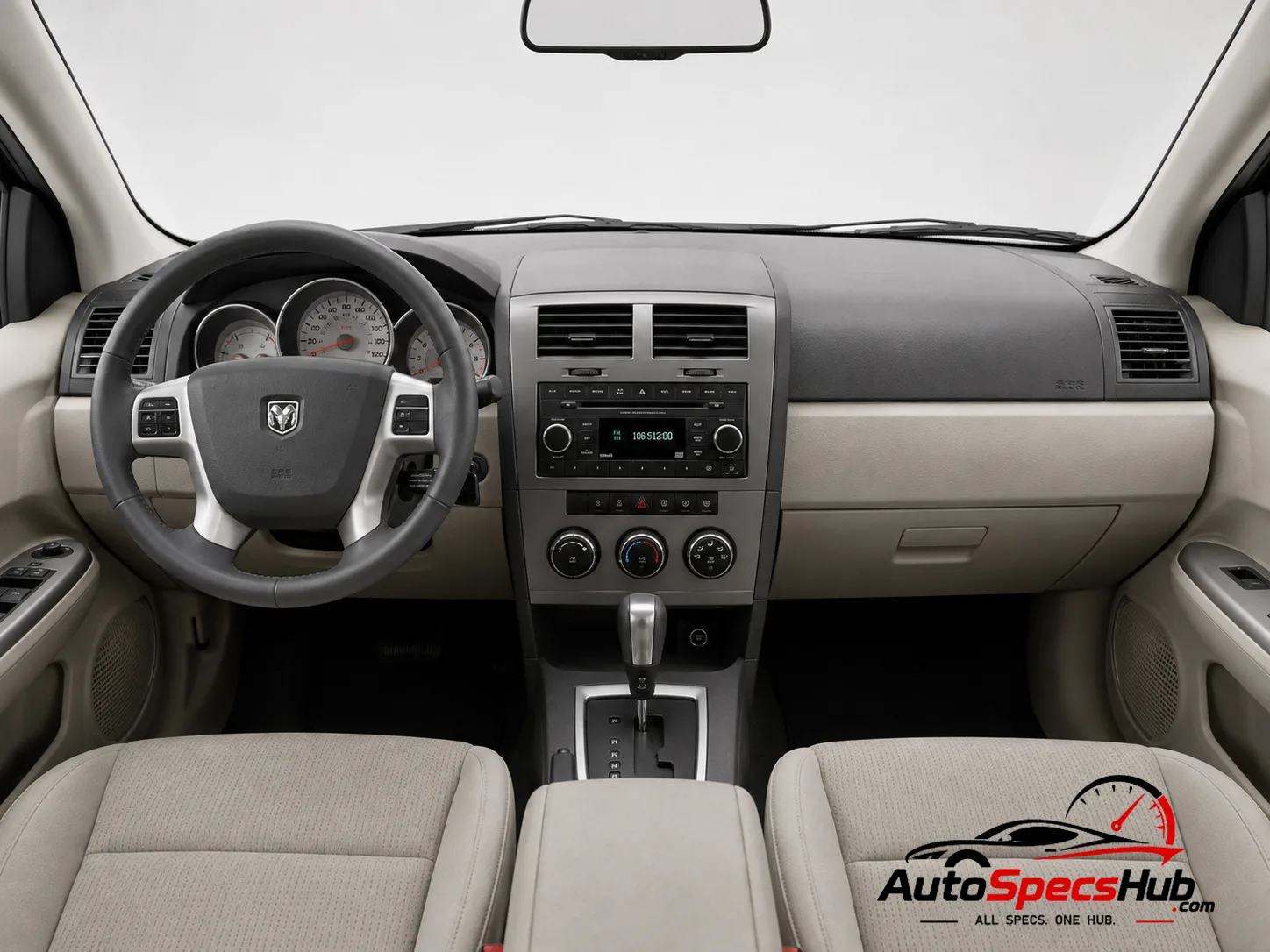 2008 Dodge Journey 2.4 interior dashboard and front cabin