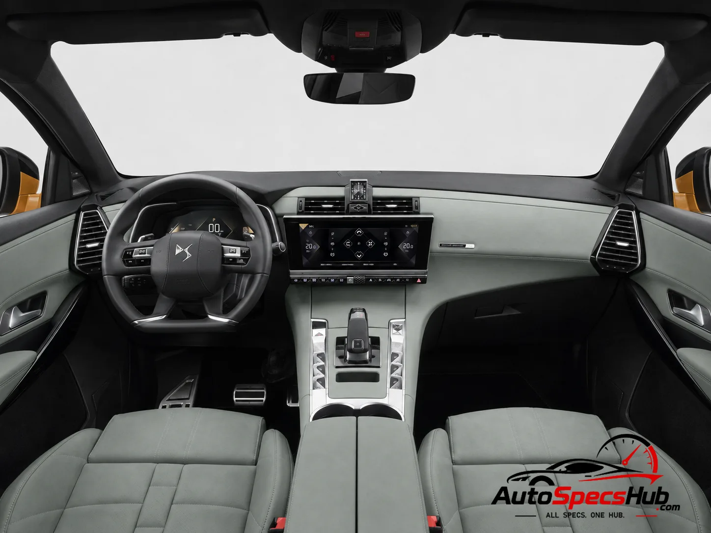 2018 DS 7 Crossback BlueHDi 180 interior dashboard view