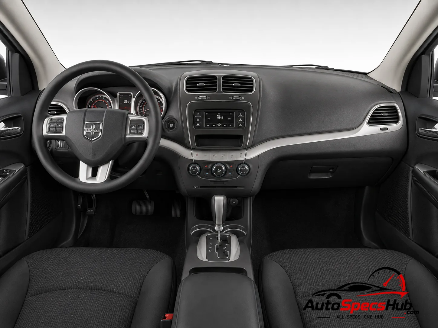 2008 Dodge Journey 2.0 CRD interior dashboard and front cabin
