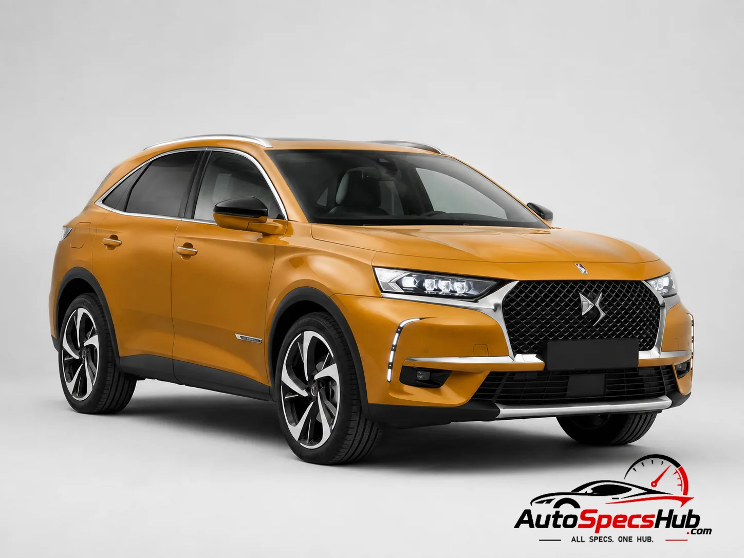 2019 DS 7 Crossback PureTech 130 front three-quarter view