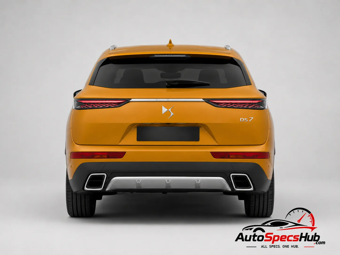 2019 DS 7 Crossback PureTech 130 rear view