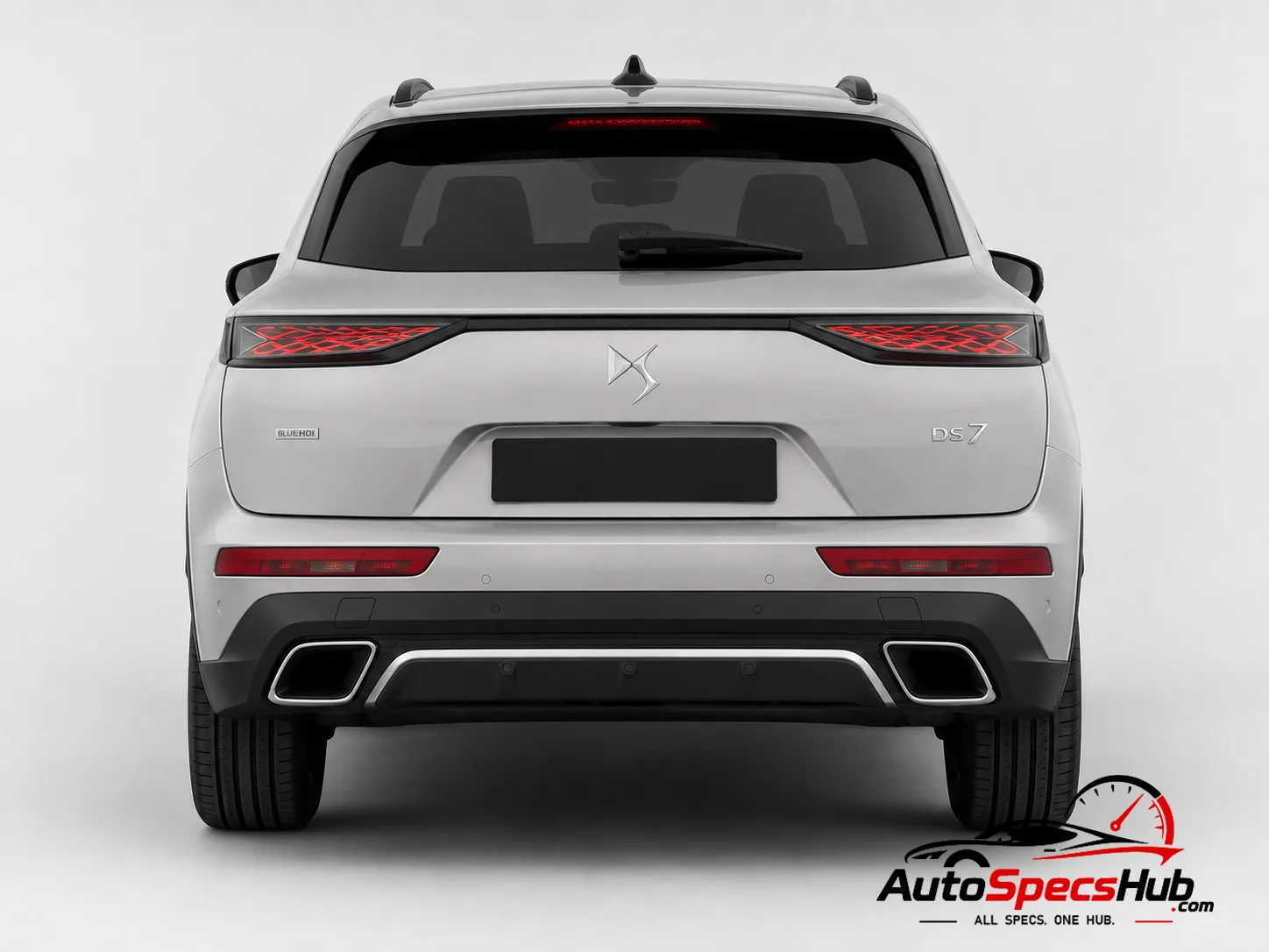 2023 DS 7 BlueHDi 130 rear view