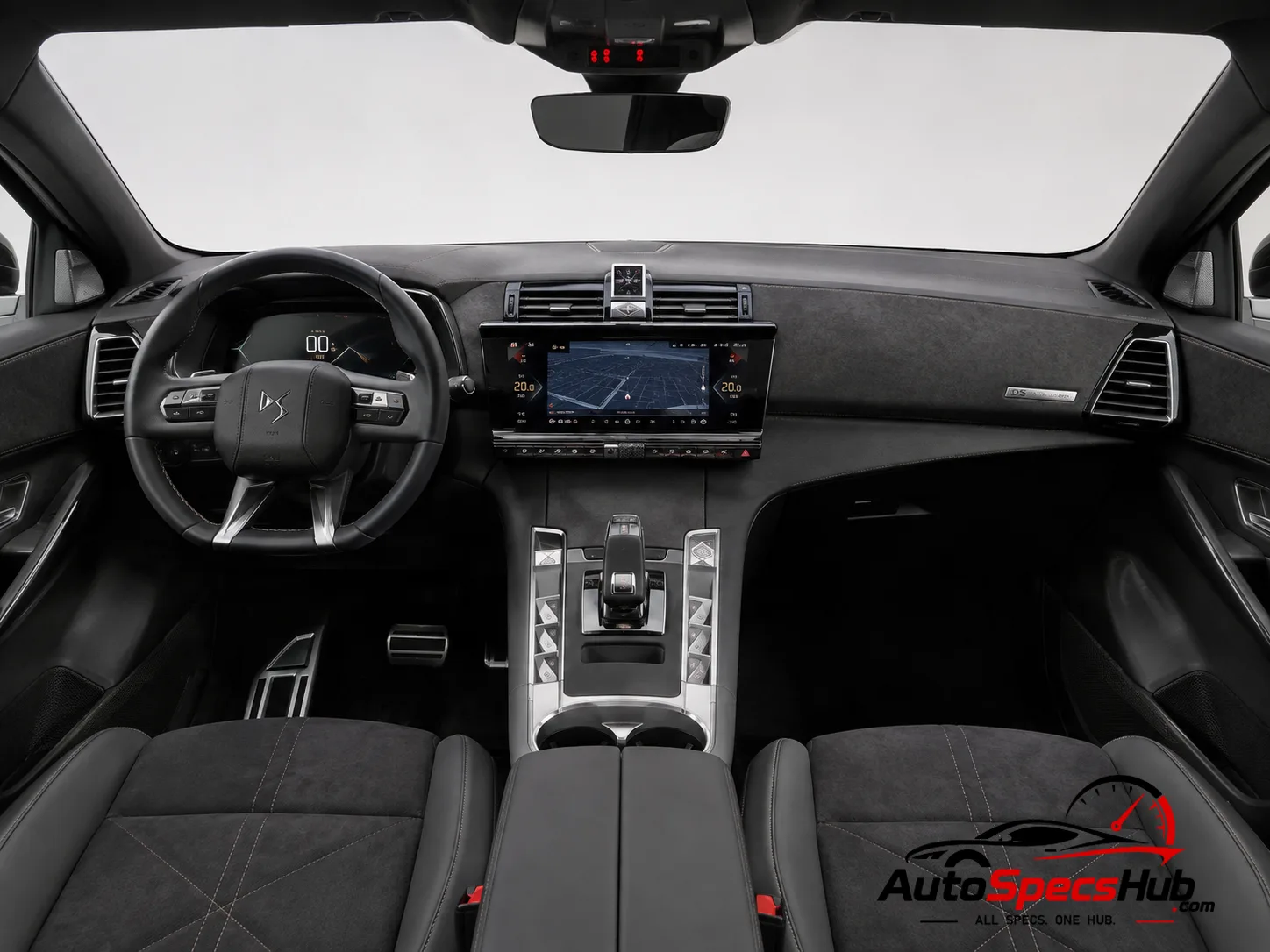 2023 DS 7 BlueHDi 130 interior dashboard view