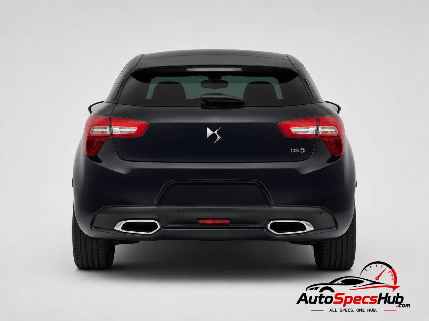 2015 DS DS 5 BlueHDi 180 rear view