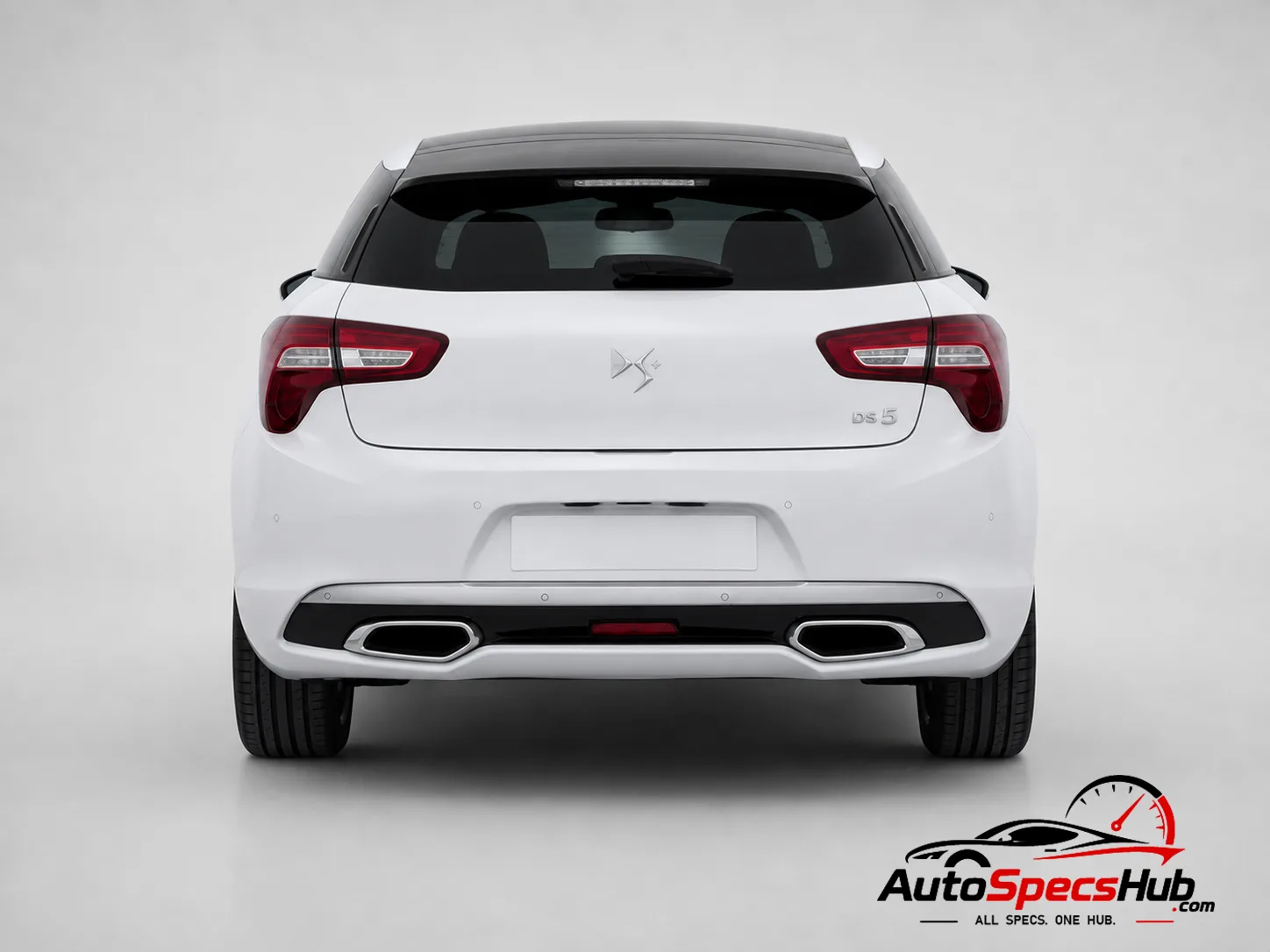 2015 DS DS 5 BlueHDi 150 rear view