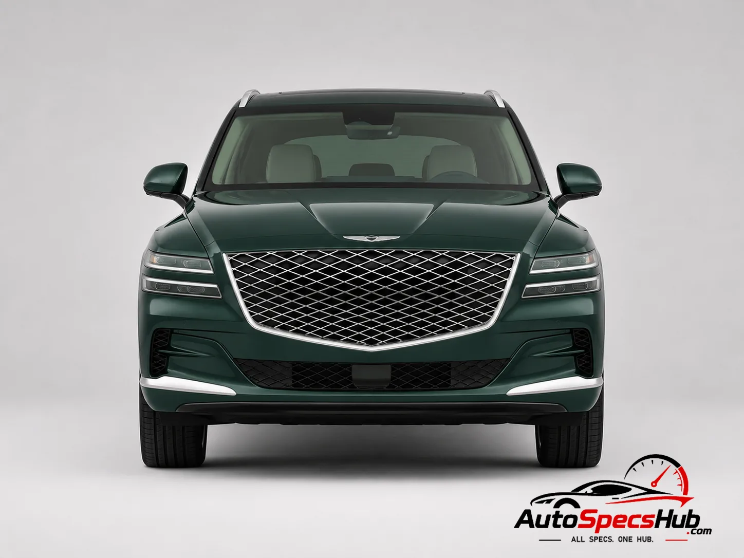 2021 Genesis GV80 2.5T front view