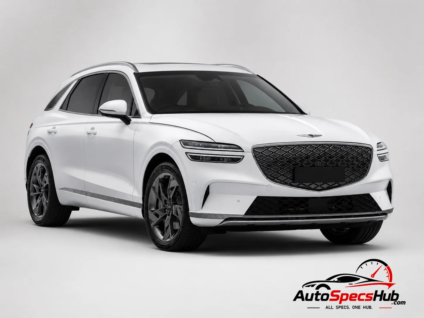 2022 Genesis GV70 Electrified front three-quarter view