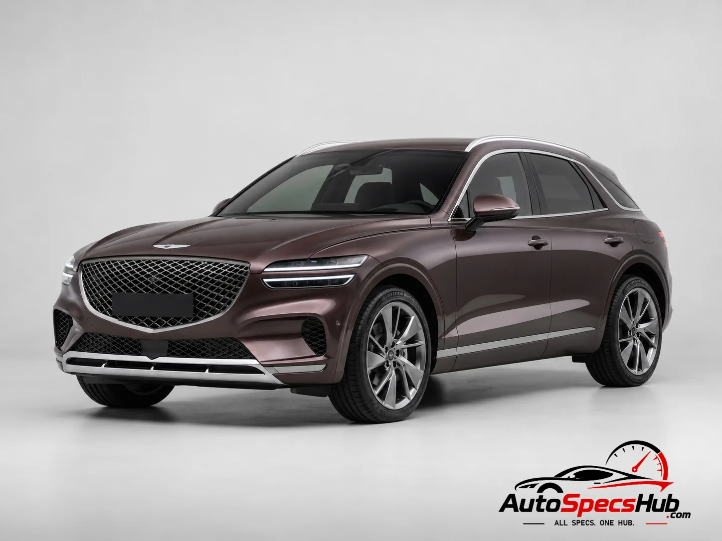 2021 Genesis GV70 2.5T front three-quarter view