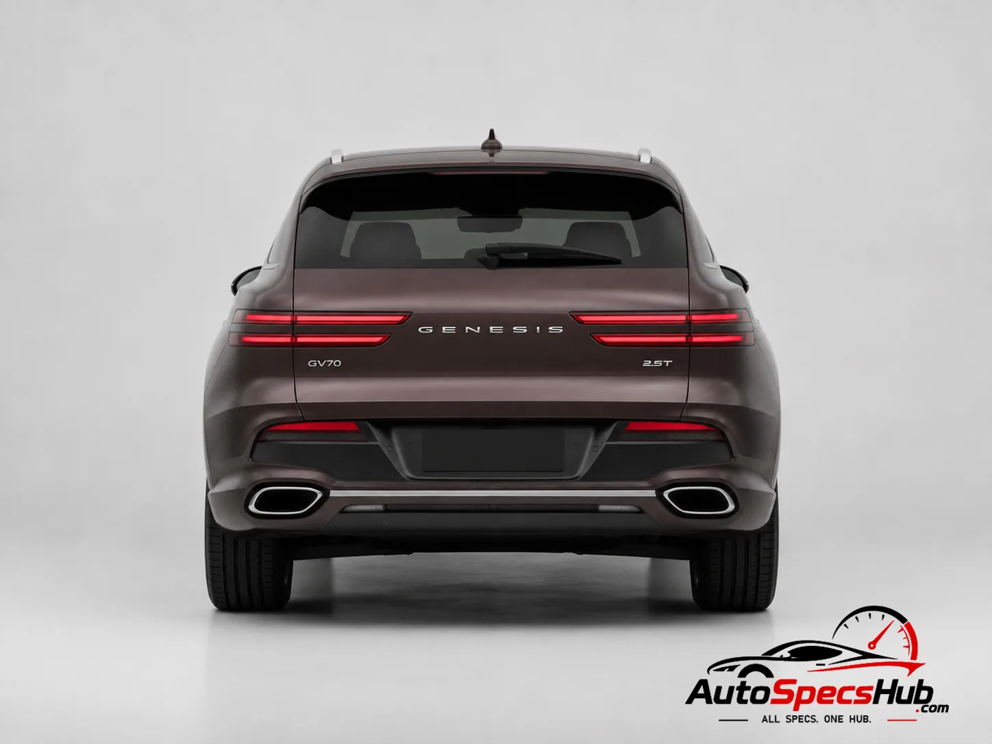 2021 Genesis GV70 2.5T rear view