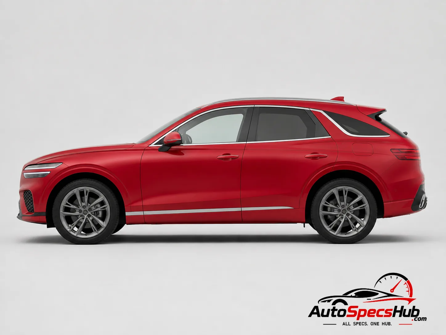 2021 Genesis GV70 2.2D side profile