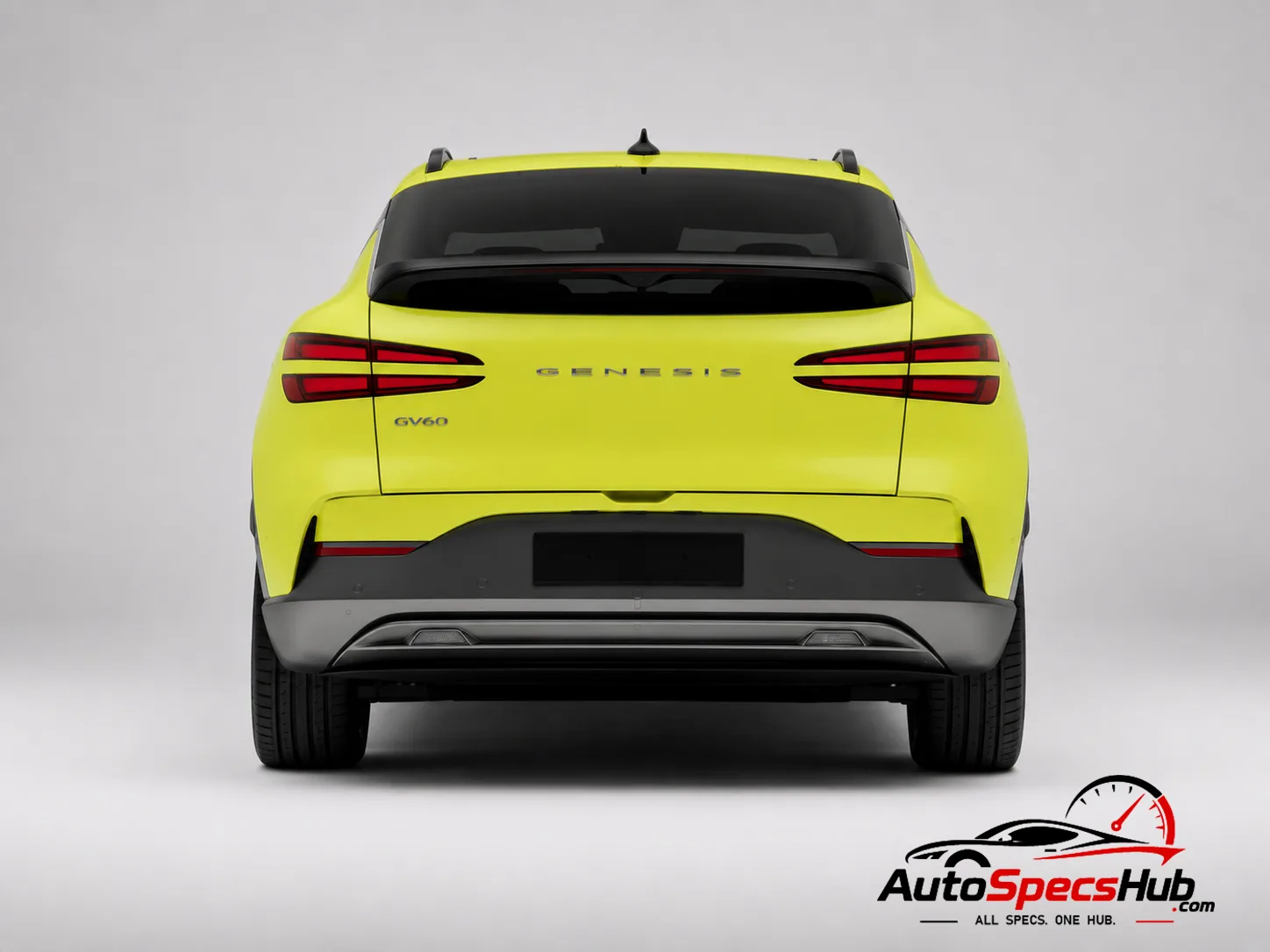 2022 Genesis GV60 Sport Plus rear view