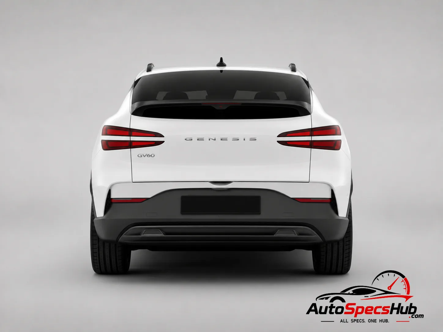 2022 Genesis GV60 Sport rear view