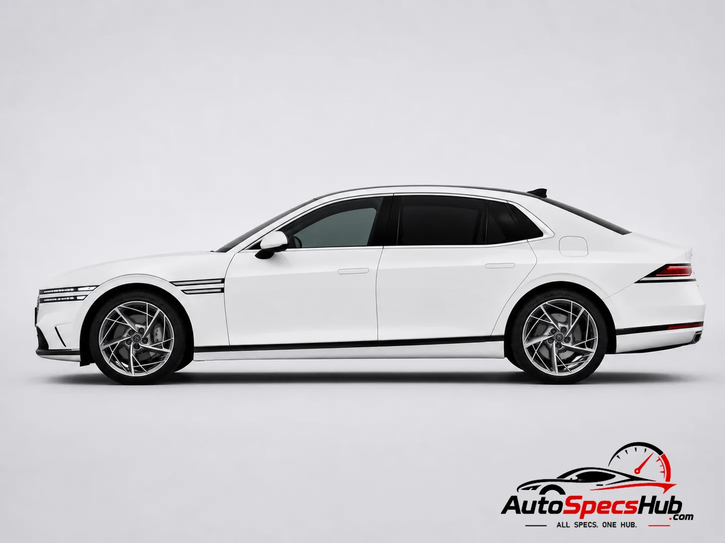 2023 Genesis G90 3.5T side profile