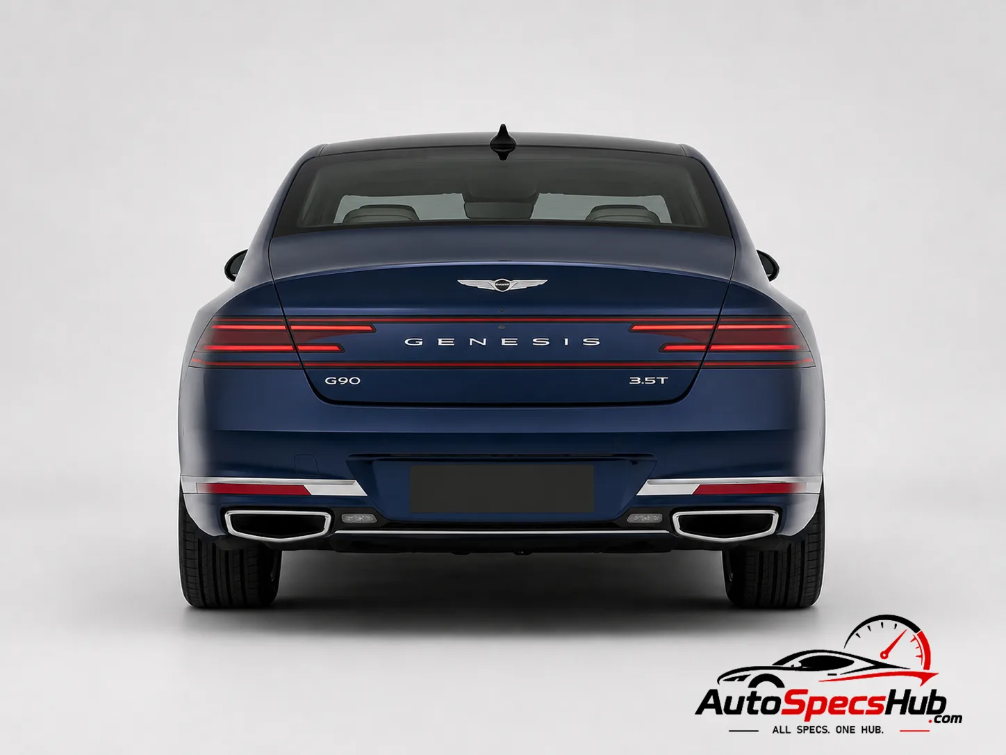 2023 Genesis G90 3.5T LWB rear view