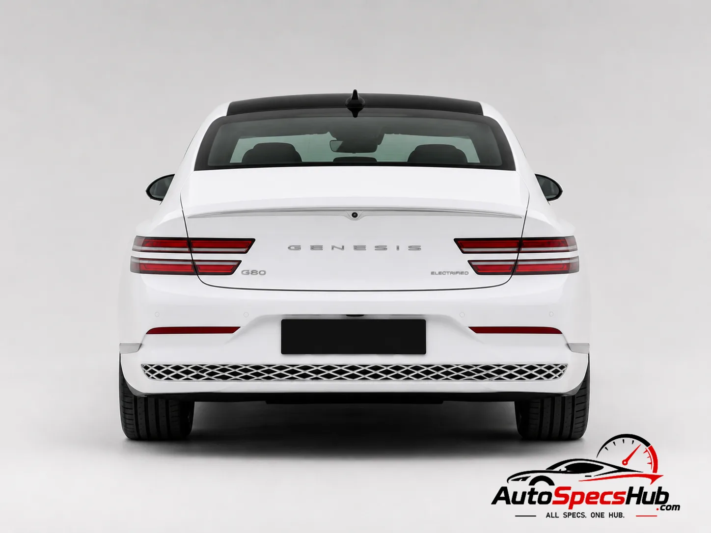 2022 Genesis G80 Electrified rear view